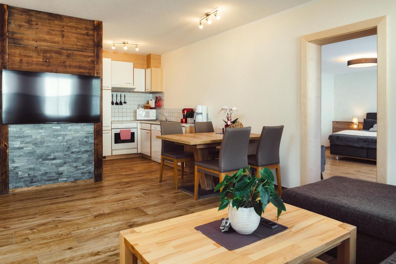 Apartamento Haus Waldblick Pfunds Exterior foto